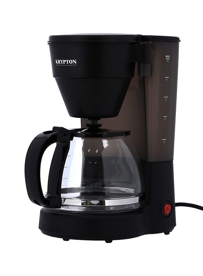 KRYPTON Filter Coffee Machine 1.25 L 600 W KNCM6232 Black - Image 1