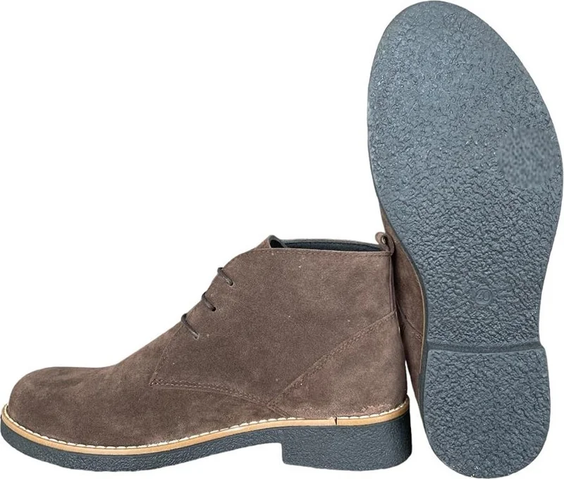 Liger Classic Lace-Up Ankle Boots for Men Sand