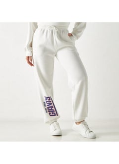 SP Characters New York Giants Print Joggers with Drawstring Closure and Pockets  - Image 2