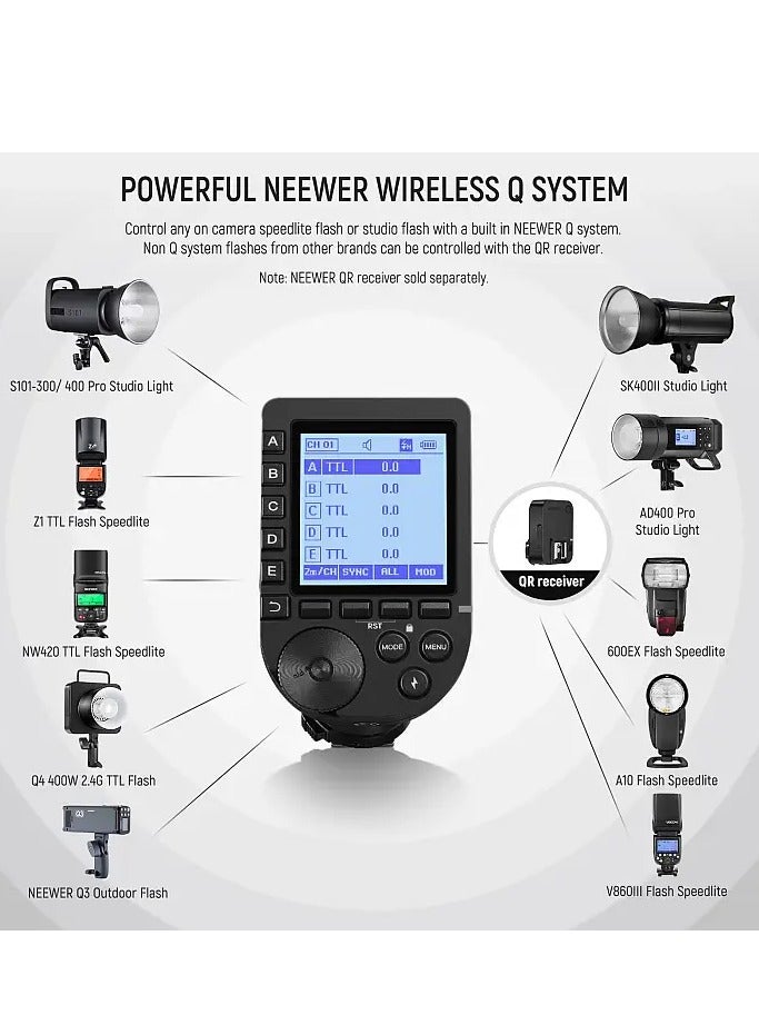 Neewer NEEWER QPRO TTL Wireless Trigger - Canon  - Image 3