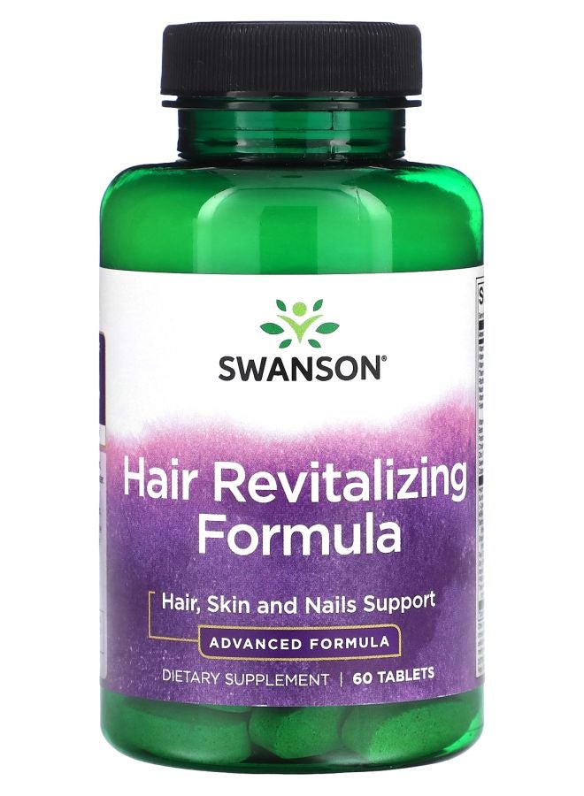SWANSON Hair Revitalizing Formula 60 Tablets