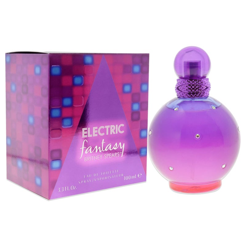 Britney Spears Electric Fantasy EDT Spray Women 3.3 oz - Image 3