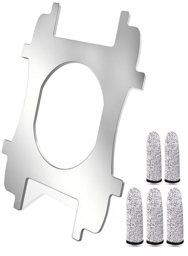 ESPETIO Faucet Aerator Removal Tool Aerator Key for Sink Faucets Aerator, Stainless Steel Wrench for Sink Faucets Regular, Junior, M22, M24 Recessed Aerator with Gear - Image 1