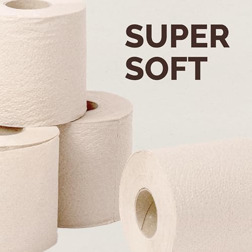 Origami Good Karma 3 Ply Unbleached Eco Friendly Toilet Tissue Paper Pack of 6 | Ultra Absorbent with No Clog & Easy Flush Feature | Gentle on Skin (320 Pulls Total 1920 Sheets) - Image 4