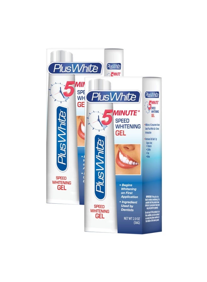 Plus White, 5 Minute Speed Whitening Gel, 2 oz (56 g)