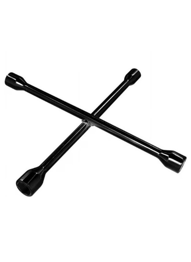 وايز مان مفتاح عجل صليبه 14"-350 مم اسود - مخصص لجميع اطارات السيارات هيفي ديوتي  - Image 3