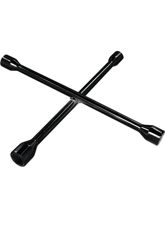 وايز مان مفتاح عجل صليبه 14"-350 مم اسود - مخصص لجميع اطارات السيارات هيفي ديوتي  - Image 4