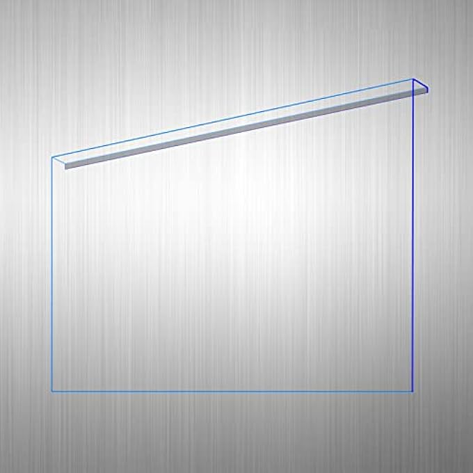 rayihni فلتر شاشة مضاد للضوء الأزرق بحجم 14-32 بوصة، فلتر شاشة كمبيوتر نوع معلق لسطح المكتب، فيلم فلتر حماية العين من الأشعة فوق البنفسجية، يمنع الضوء الأزرق الضار - Image 1