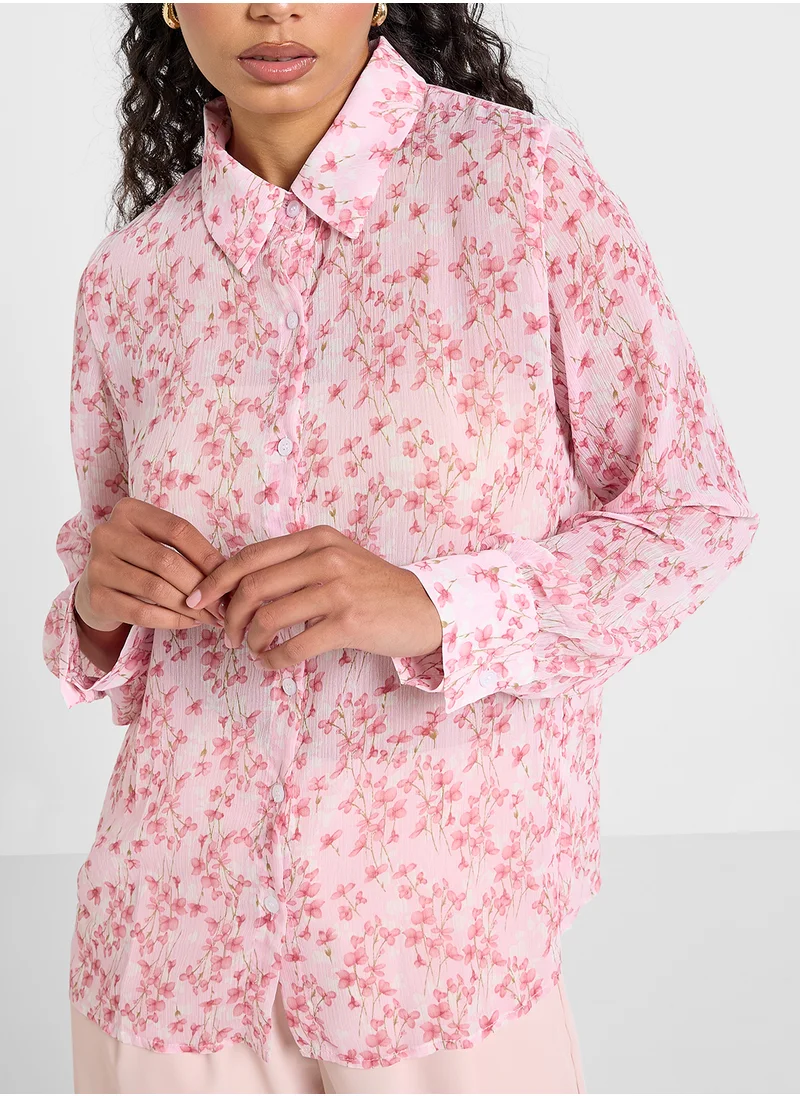 ايلا Ditsy Print Shirt