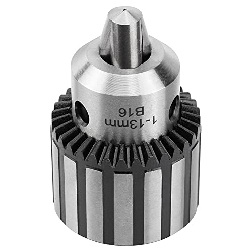 Earl Diamond Super Heavy Duty 1/2" Drill Chuck with Chuck Key and MT2 Shank | Morse Taper Arbor #2 (B16) - Image 2