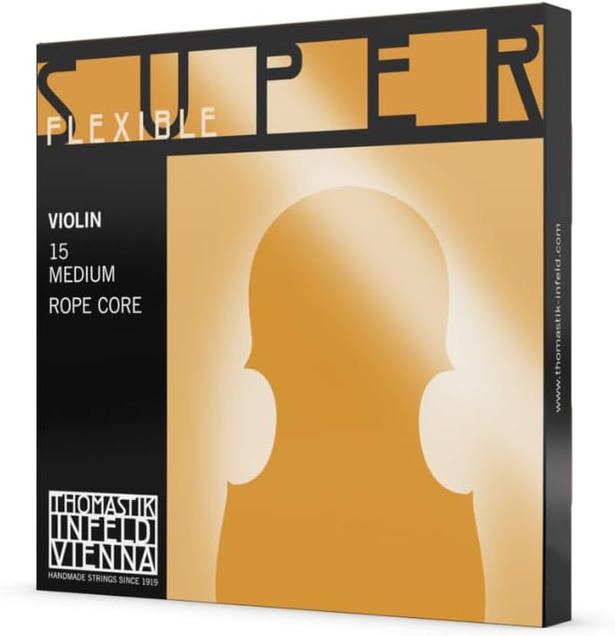 Thomastik-Infeld Super Flexible Violin Strings - Medium Rope Core (15) - Image 1