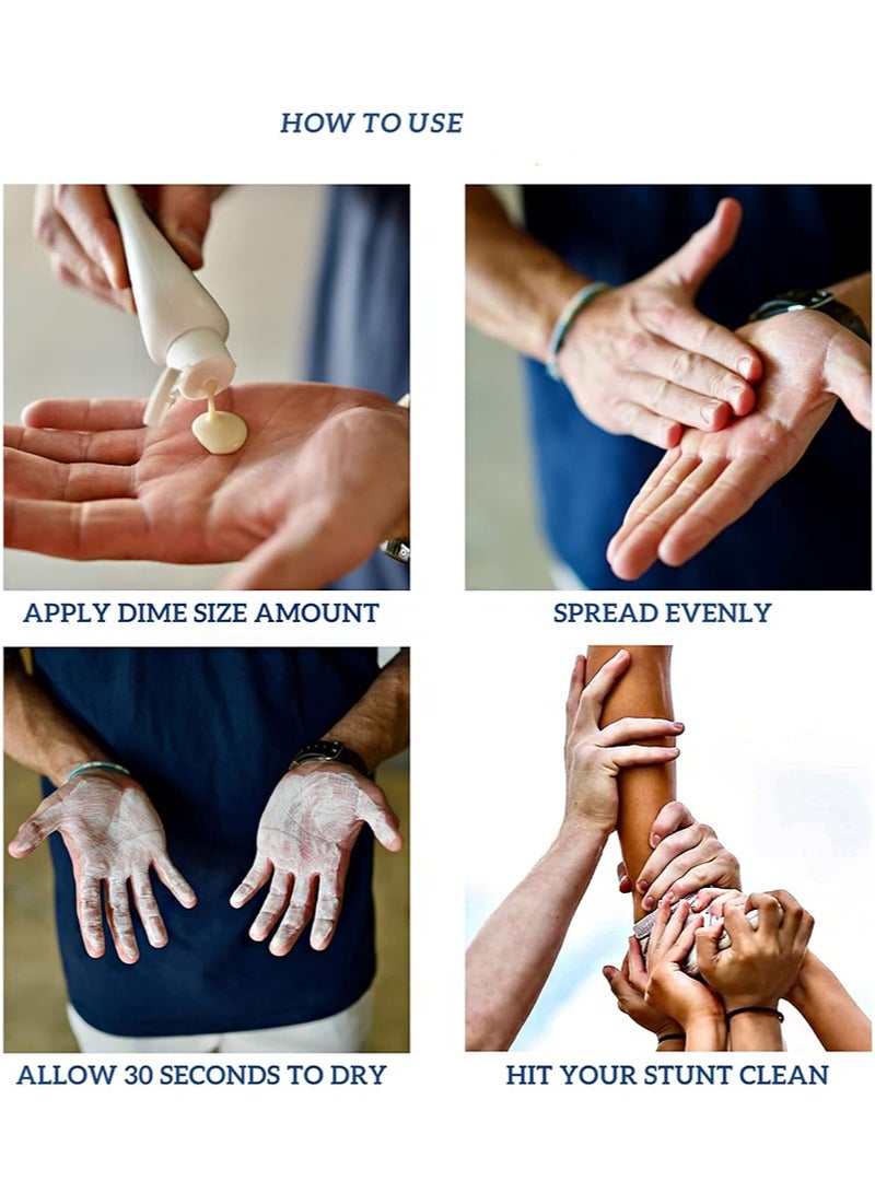 ايكانبو مجموعة طباشير سائلة ٢٥٠ مل + ٥٠ مل لرفع الأثقال والتسلق والتدريب المتقاطع ورفع الأثقال، طباشير تمارين معتمد لليد ومسامير القدم - Image 5