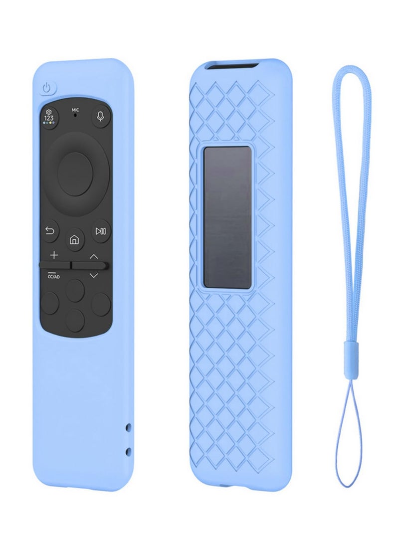 2023 New For Samsung BN59 01432A Solar Remote Control Silicone Protective Case Cover For TM2360E Anti Drop Dustproof Shockproof Protector Sleeve Skin Blue  - Image 1