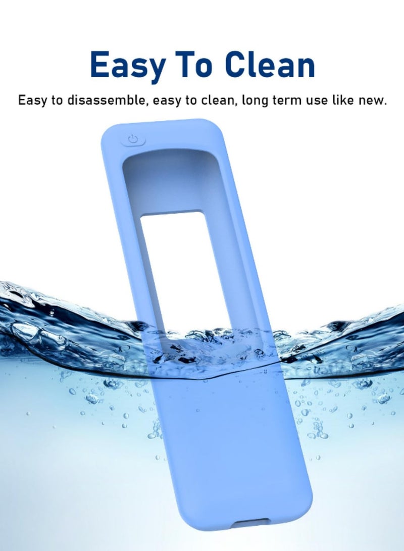 2023 New For Samsung BN59 01432A Solar Remote Control Silicone Protective Case Cover For TM2360E Anti Drop Dustproof Shockproof Protector Sleeve Skin Blue  - Image 5
