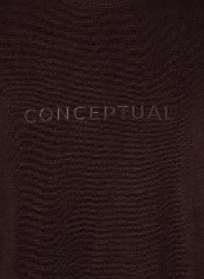 Iconic Men Regular Fit Slogan Embroidered Sweatshirt - Image 4
