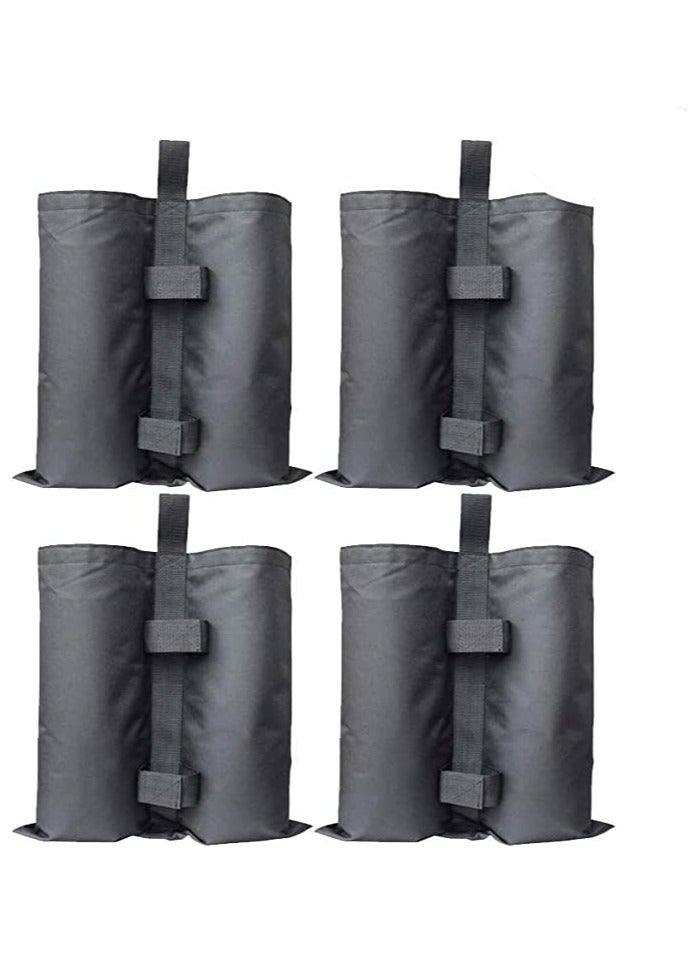 Heavy Duty Canopy Weight Bags - 4 Pack Double-Stitched Sandbags for Tent Legs, Gazebo, Patio Umbrella Base, Outdoor Pop Up Tent, Sun Shelter, Pool Ladder - Image 1