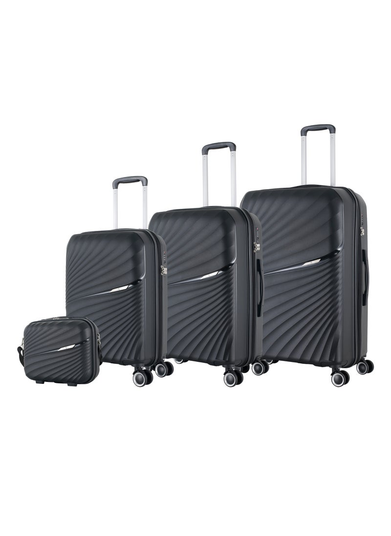 H.T H.T Luggage Bag, Unisex Polypropylene (PP) Material Hard Case Luggage, SKU HT13504, 16 Liters, Vanity Case Size  - Image 5