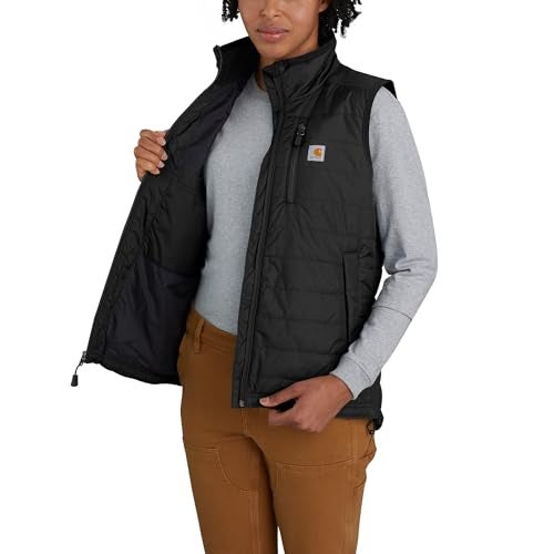 Carhartt Mens Rain Defender Relaxed Fit Lightweight Insulated Vest Outerwear, Black, XX-Large US - Image 3