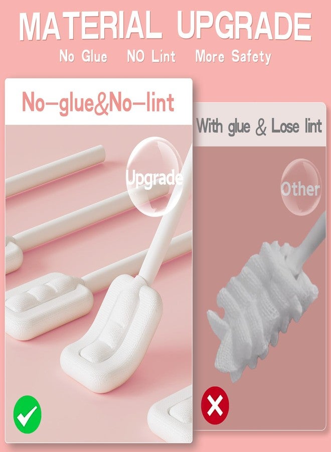 Lonlown 60PCS Baby Tongue Cleaner & 1PCS Finger Toothbrush Infant Mouth Cleaner Newborn Gum Cleaner Disposable Infant Oral Clean Stick Dental Care for Baby Toddler - Image 5