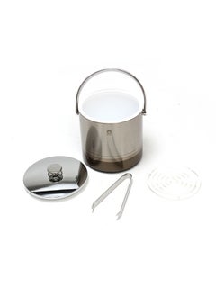 Peacock 1.5L Stainless Steel Ice Pail with Handle & Tong – Made in Japan  - Image 3