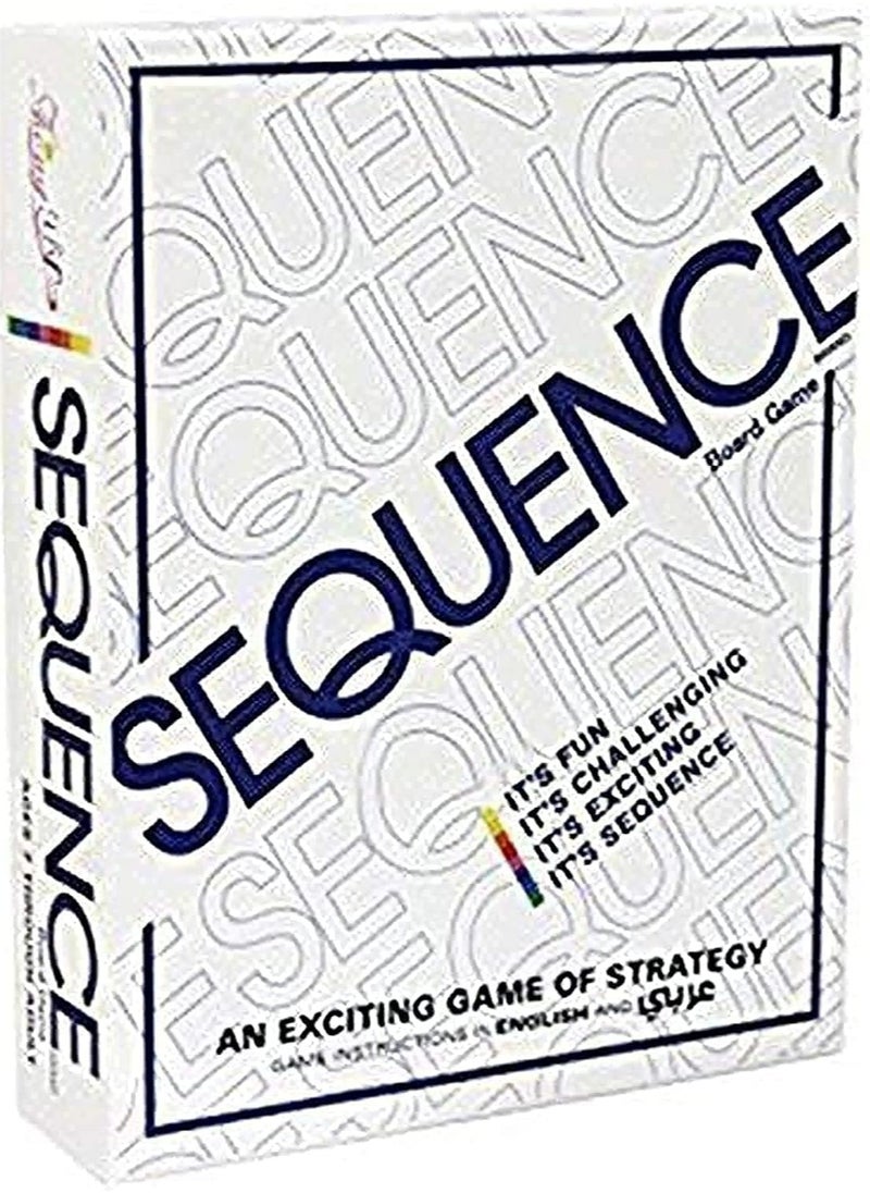 SEQUENCE Fun and diverse strategic board game for friends, 32 x 27 inches  - Image 1