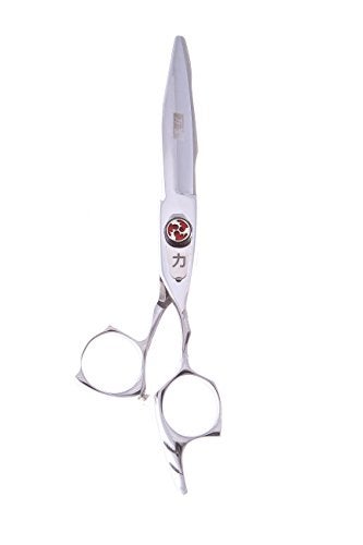 ShearsDirect Shears Direct 6.0 Inch Professional Offset Handle Dry Cutting Shear Made of Japanese 440 C Stainless, 2.6 Ounce - Image 1