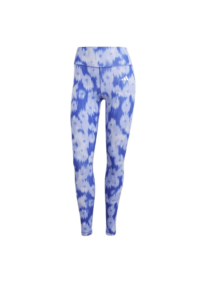 Adidas adidas Opt Ess Aop L Blue Training Tights 2XS