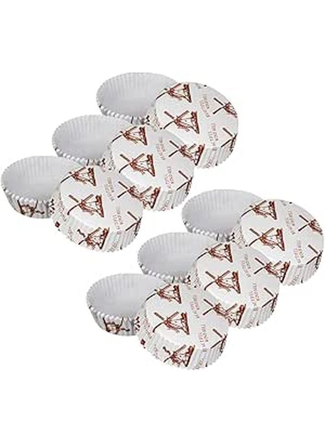 300 Pcs Grease Proof Baking Liners Cupcake Wrappers High Temperature Resistant Round Cake Cups - Image 1