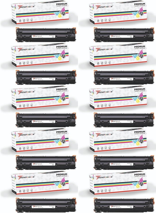 خراطيش حبر ليزر متوافقة مع طابعات HP 88A من Trendvision (عبوة من 10 خراطيش) للطابعات P1007، P1008، LaserJet Pro Series - P1106، P1108، M1136، M1213NF، M1216NFH، M202DW، M202N، M128fw، وMFP M126nw - Image 1