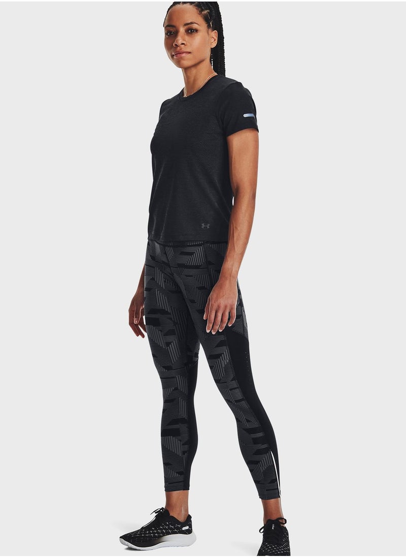 UNDER ARMOUR - Seamless Stride T-Shirt - Image 1