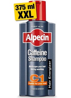 Alpecin C1 Caffeine Anti Hair Fall Shampoo 375Ml ; Scalpe Shampoo For Hair Fall Control ; Natural Hair Growth Shampoo Strengthen Hair Growth And Reduces Hair Loss ; Energizer Strong Hair Vitalizer  - Image 1