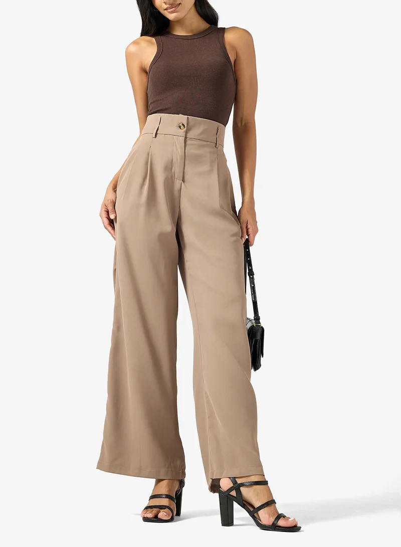 Spot-on BLACK Multi Strap Block Heel Sandal for Women | Best Price UAE