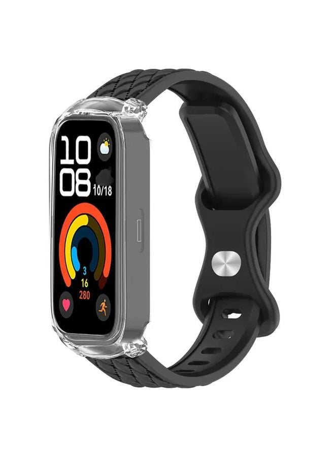 Smoke Purple Strap For Huawei Band 10 9 8 Replacement Bracelet Fitness Tracker Band - Image 3