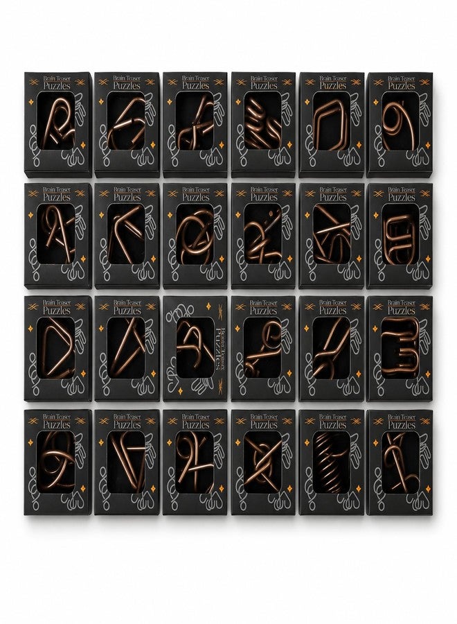 Mytothfy 24 Pcs Brain Teaser Puzzles for Kids Teens Adults - Metal Puzzles 3D Puzzle Game Toys for Adults Teens Kids - Metal Unlock Interlocking Puzzle Adult IQ Education Smart Toys - Image 3