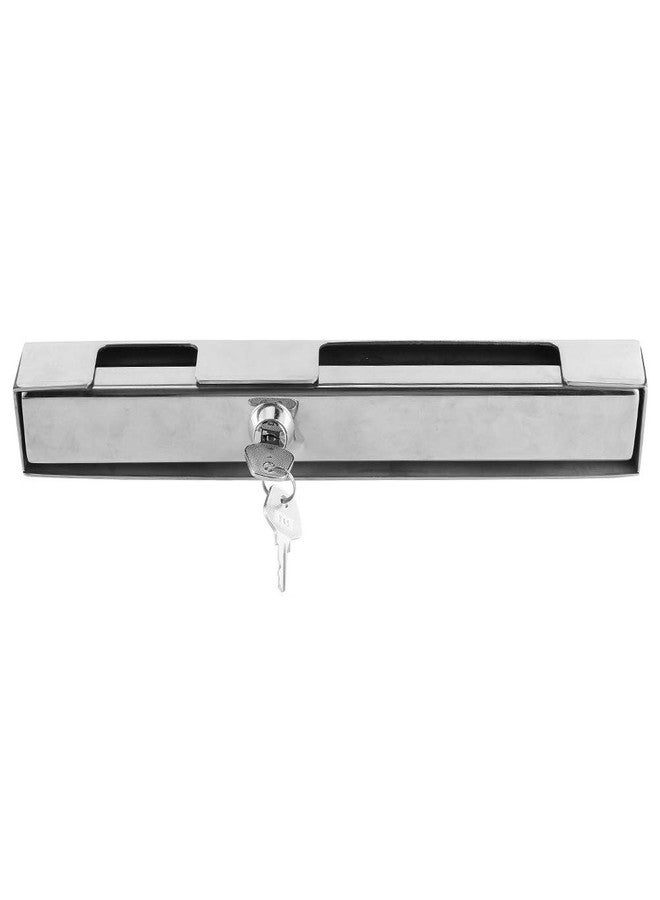 Akozon Marine Outboard Motor Engine Lock with 2 Keys High Security Stainless Steel Hardware - Image 1