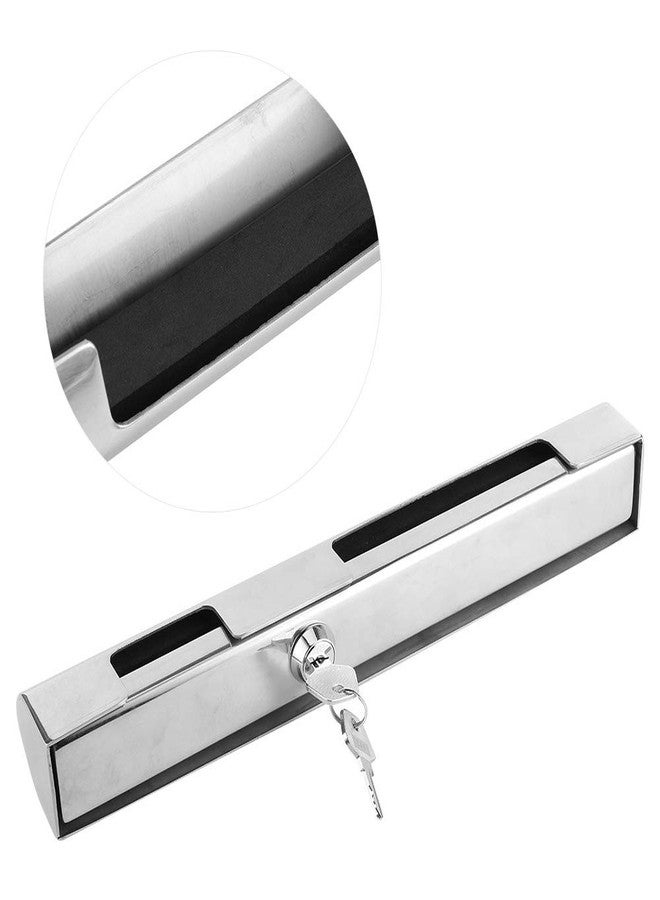 Akozon Marine Outboard Motor Engine Lock with 2 Keys High Security Stainless Steel Hardware - Image 4