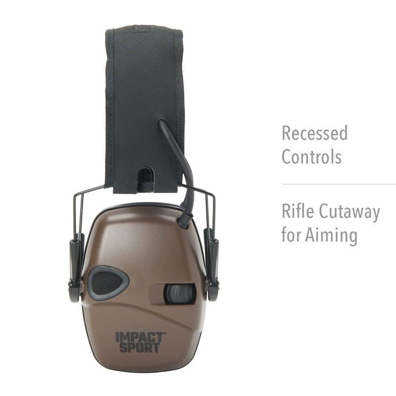 Howard Leight Honeywell Ademco Howard Leight Impact Sport with Bluetooth, Flat Dark Earth (R-02549) - Image 3