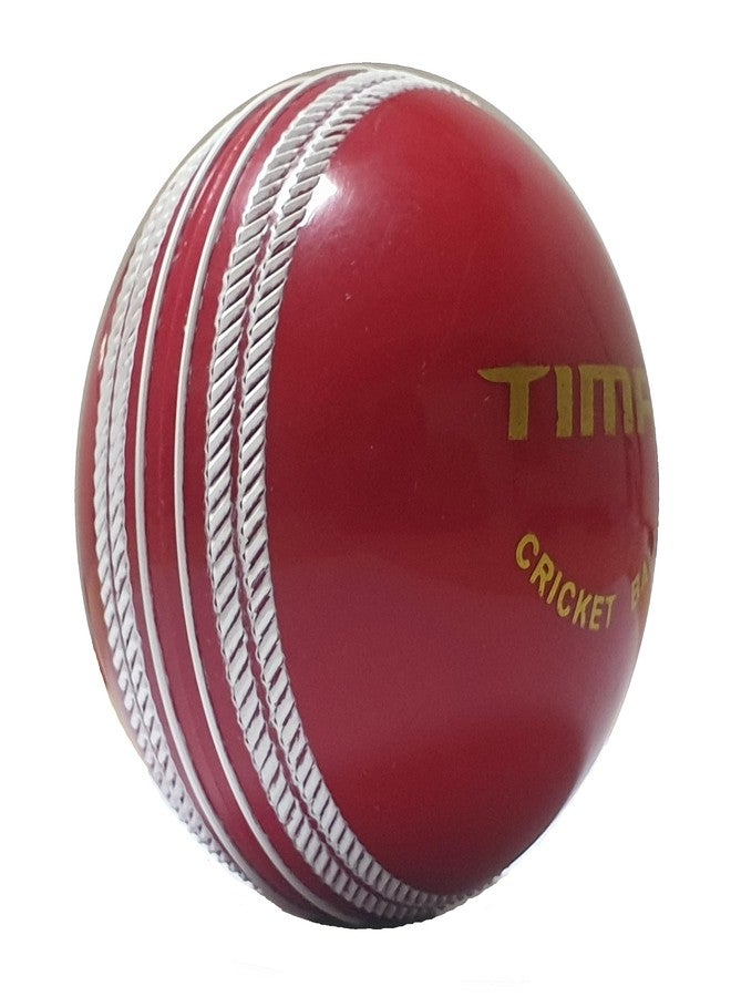 TIMA i-10 PVC, Synthetic Cricket Ball for Practice, Training, Matches for All Age Group (Knocking Ball, Hard Shot Ball, i-10 Soft Ball) - Image 2
