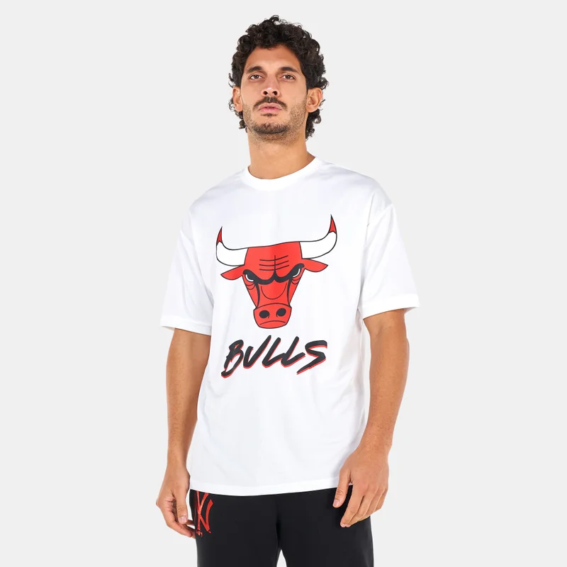 NEW ERA Men's NBA Chicago Bulls Mesh T-Shirt