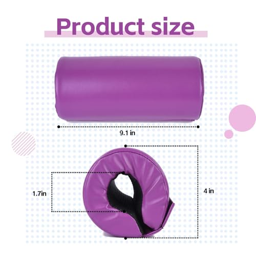 SoeKoa Gymnastics Bar Pad, Gymnastics Bar Mat, Protective Package for Gymnastics Bars, Parallel Bars, Uneven Bars, Horizontal Bars, Ballet Bars, Most Children's and Adult Gymnastics Bars (light purple) - Image 2