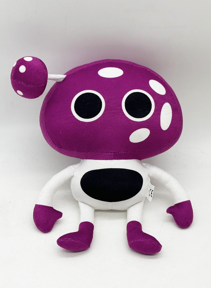 New Garten of Banban 0 Truffletoot Banban Purple Mushroom Plush Doll Gift for Family and Friends (28cm) - Image 1