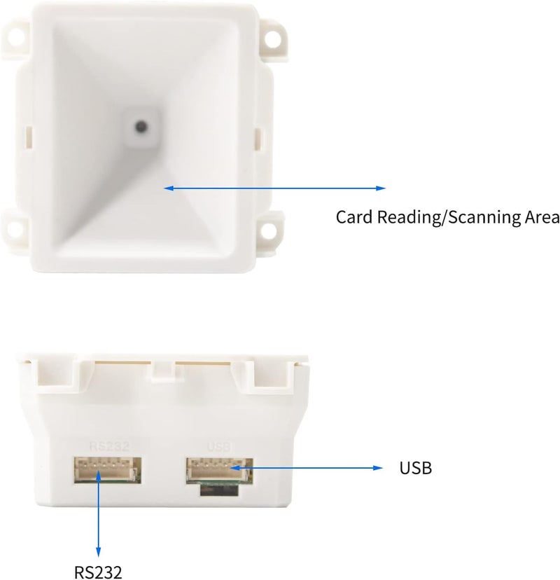 USB Wired Barcode Scanner Module Embedded Barcode Reader for Supermarket Retail Cashier - Image 4