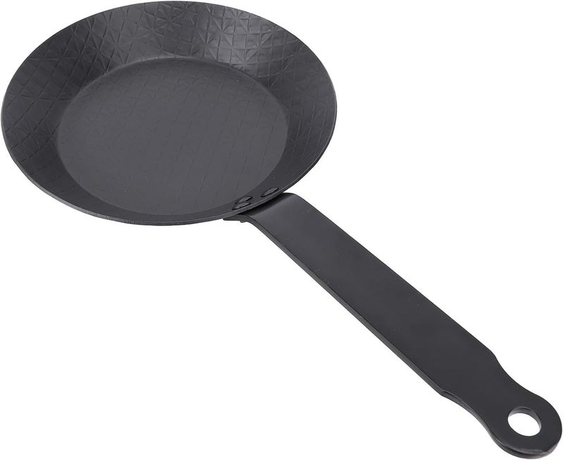Carbon Steel Frying Pan 10 - Inch Non Stick Omelette Skillet for Gas and Induction Cookers - Uniform Heating, Lightweight Design, Easy to Clean for Versatile Cooking (M) - Image 2