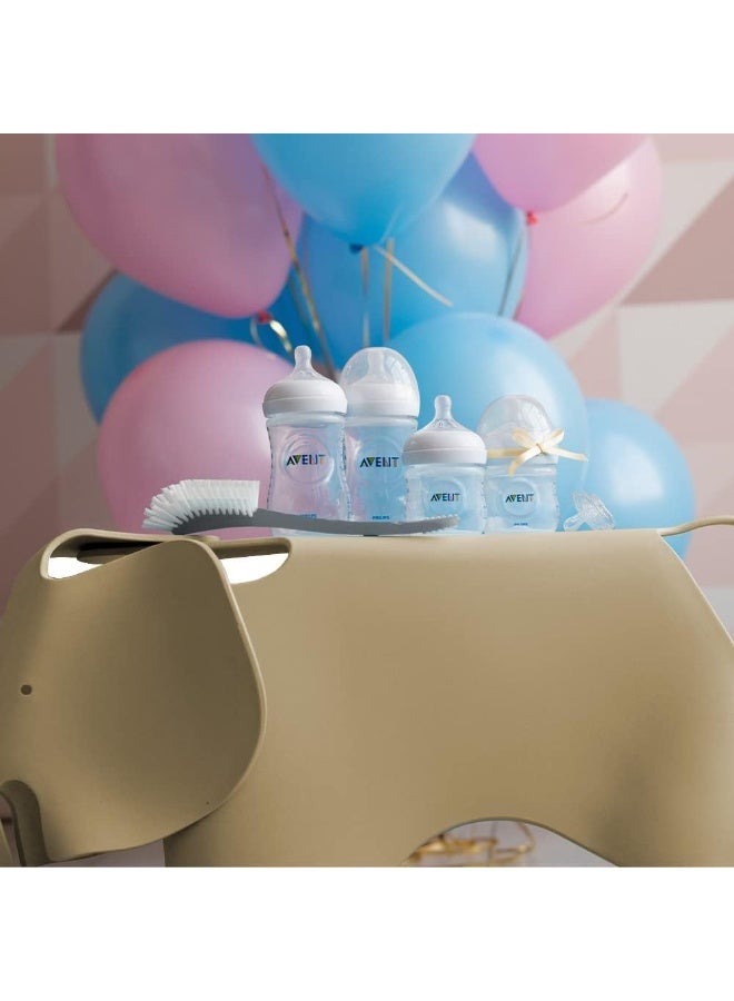 Avent Philips Avent Natural Baby Bottle Newborn Starter Gift Set, SCD206/03 - Image 4