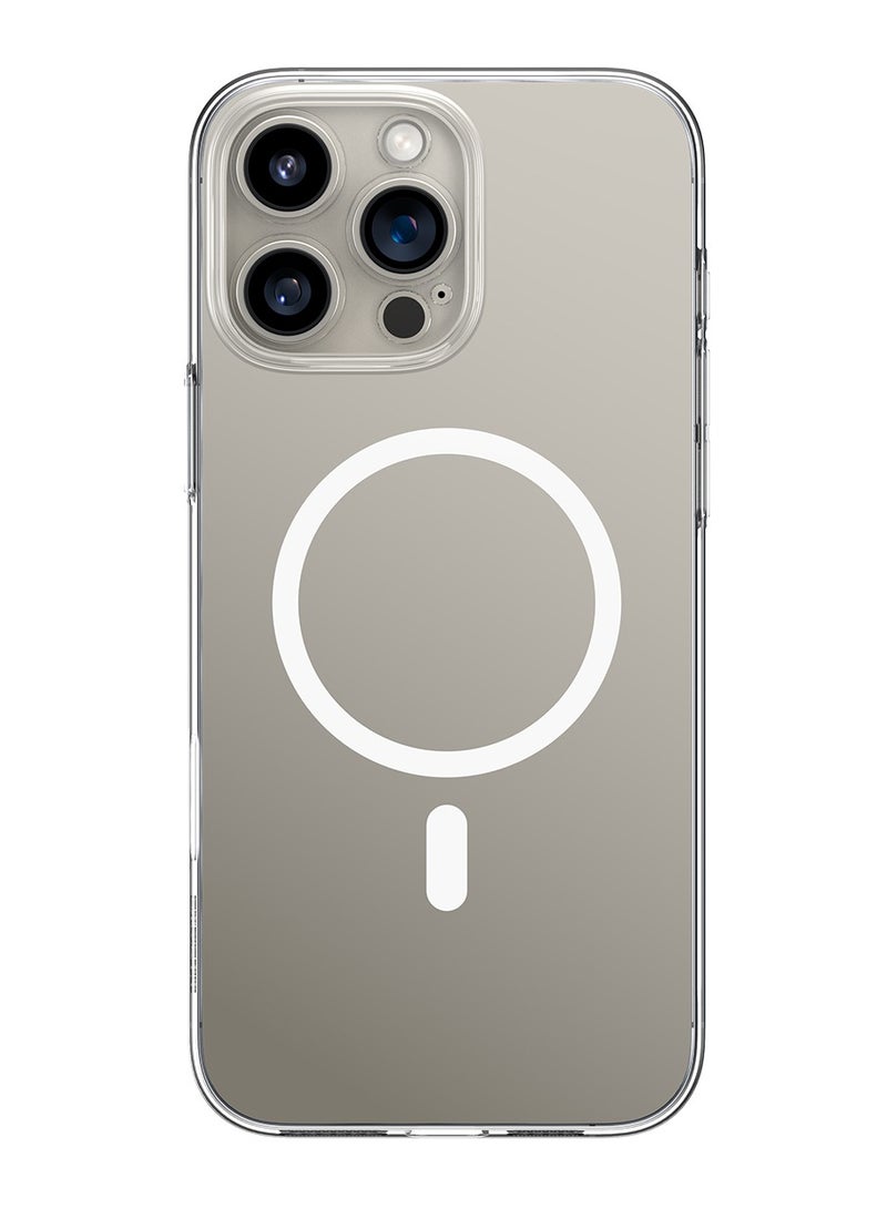 Baseus Crystal Series Magnetic Phone Case for iP 16 Pro / 6.3 Clear - Image 2