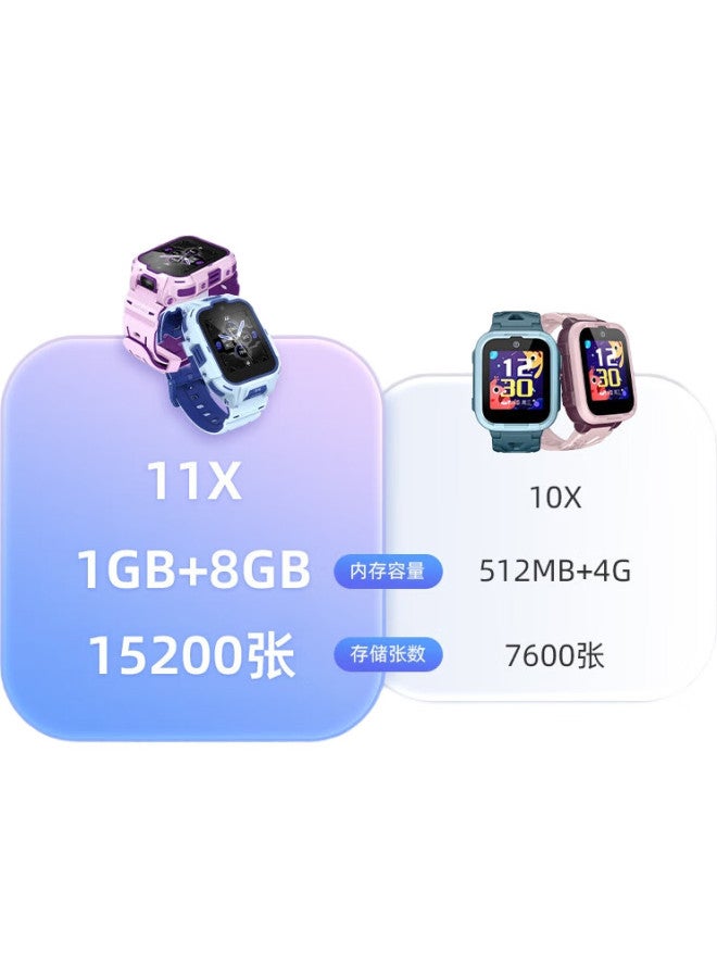 360 Children'S Smartwatch 11X, High-Definition Dual Cameras, Waterproof, Gps Positioning, Long Battery Life, 4G Full Network, Video Calls, Sim Card Slot, For Students, Middle School Students, Smart Electronic Watch For Boys And Girls, Purple - Image 3