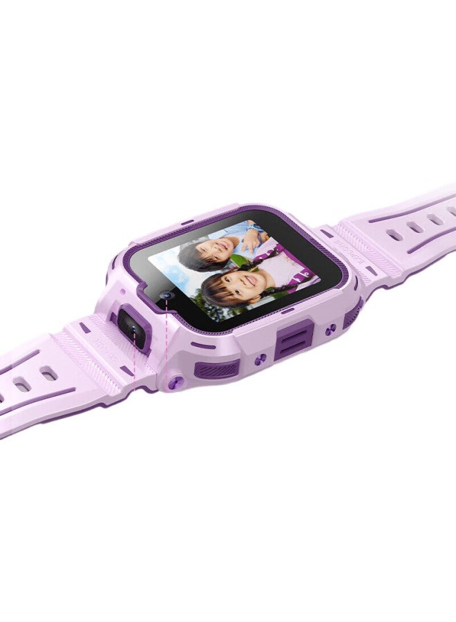 360 Children'S Smartwatch 11X, High-Definition Dual Cameras, Waterproof, Gps Positioning, Long Battery Life, 4G Full Network, Video Calls, Sim Card Slot, For Students, Middle School Students, Smart Electronic Watch For Boys And Girls, Purple - Image 2
