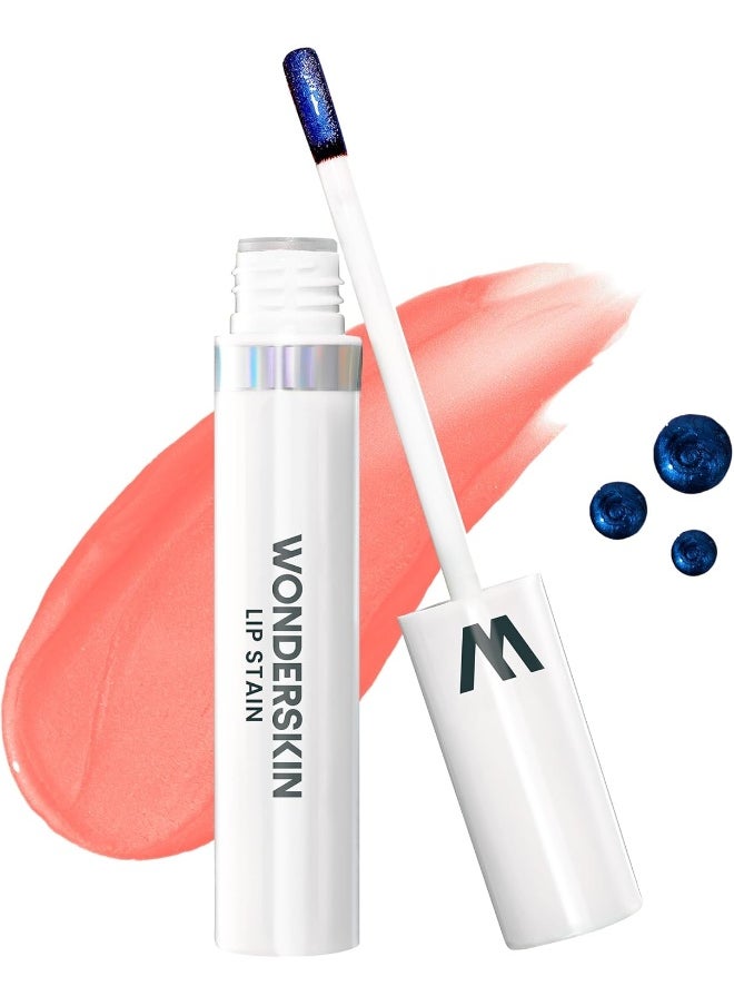 Wonderskin - Wonder Blading Lip Stain Peel Off Masque - Long Lasting, Waterproof And Transfer Proof Pink Lip Tint, Matte Finish Peel Off Lip Stain (Crush Masque) - Image 1