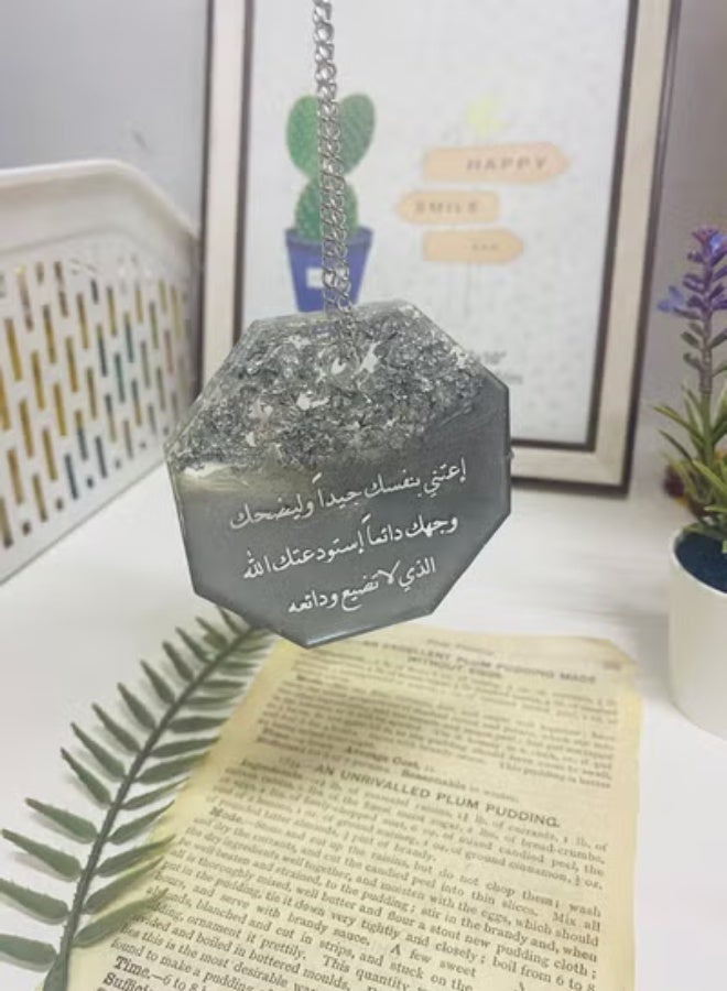 ة سيارة انيقة مطرزة بورق الفضة من الريزن الفاخر - Image 2