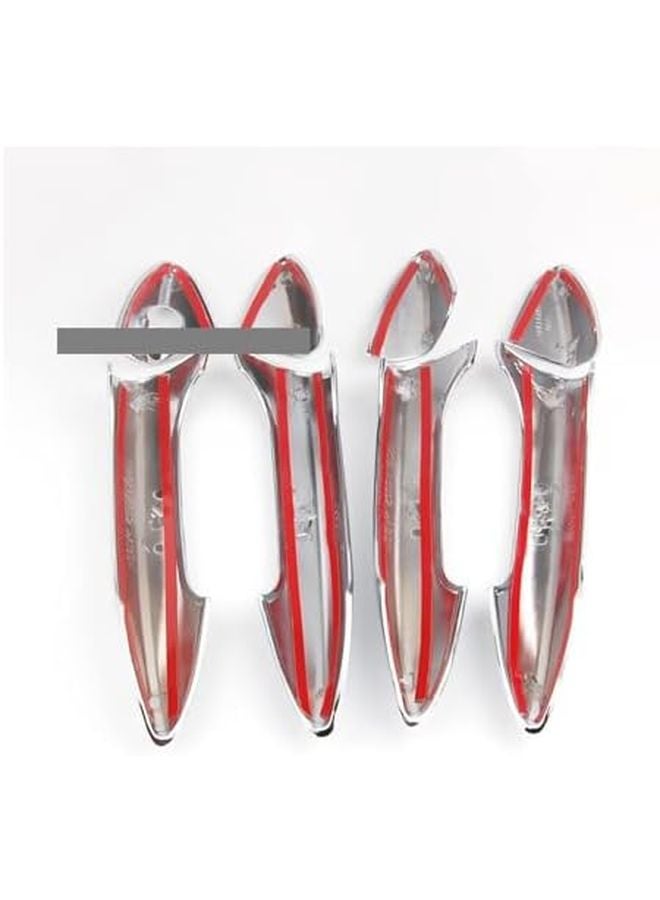 ABS Chrome Exterior Door Handle Cover Trim Moldings For Hyundai Elantra Avante 2011 2015 8PCS Smart Handle - Image 5